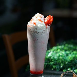 Fresa en Leche